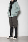 Drkshdw by Rick Owens(梭织卫衣-山地带帽衫) DU17S5286 F 09 BLACK UNI
